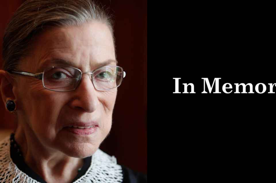 In Memory of Justice Ruth Bader Ginsburg 1933 2020 ACLU of Connecticut